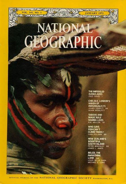 National Geographic January 1972 National Geographic Back Issues