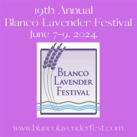 Blanco Lavender Festival 2024 - Liva Sherry