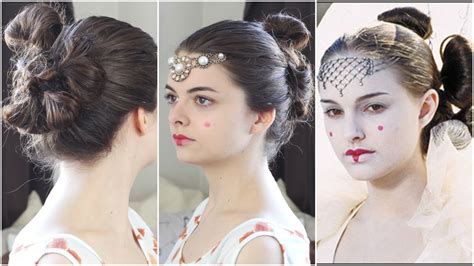 Padmé Amidala (Star Wars) Tutorial | Beauty Beacons of Fiction - YouTube