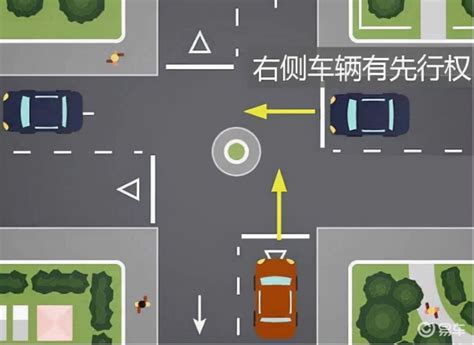 无信号灯的十字路口让行规则90 的人还不知道 易车