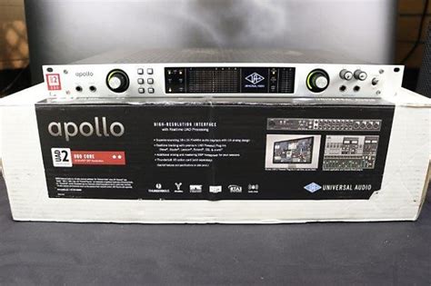 Universal Audio Apollo Duo Uad 2 Firewire Rackmount Reverb