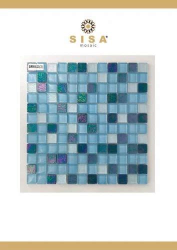 Blue Glass Mosaic Swimming Pool Tiles X Feet At Rs Sq Ft In Pune