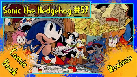 Sonic The Hedgehog Issue 57 Comic Review Youtube