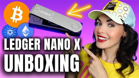 Crypto Hardware Wallet Ledger Nano X Unboxing Youtube