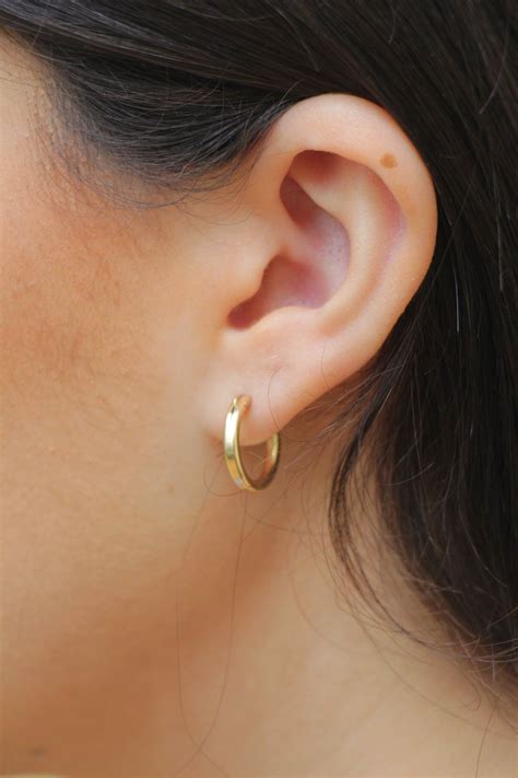 Amazon 14k Gold Hoop Earrings