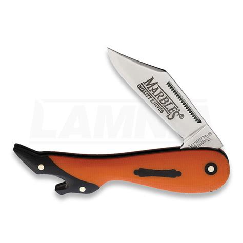 Marbles Orange G10 Small Leg Knife Lamnia