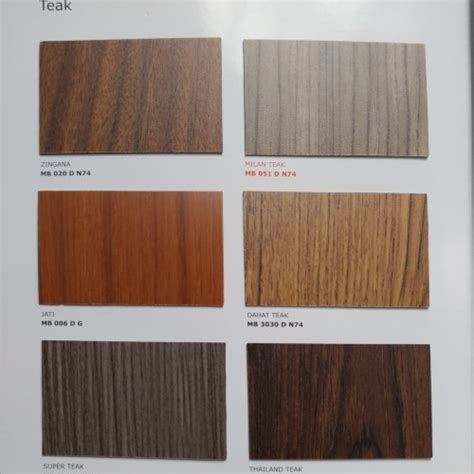 Jual HPL AICA LAMINATE MB COLLECTION Teak ZINGANA MB 020 D N74