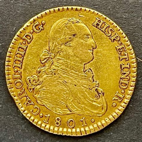 Spain Carlos Iv Escudos Madrid Fa Catawiki