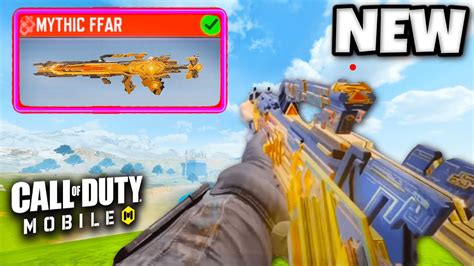 New Mythic Ffar Gameplay In Cod Mobile 😍 Youtube