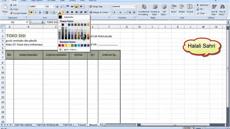 Cara Membuat Database Dengan Excel Wood Scribd Indo