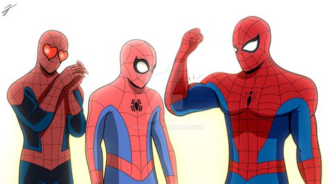 Animated Spider Trio By Fredbon On Deviantart