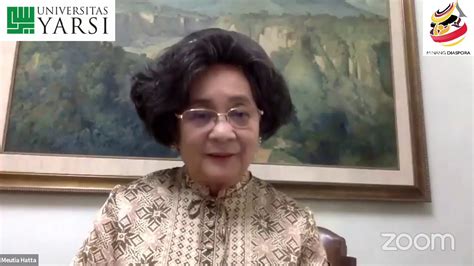 Prof DR Meutia Hatta Mantan Menteri Pemberdayaan Wanita Guru Besar