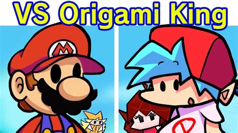 Friday Night Funkin Vs Paper Mario The Origami King Week Demo