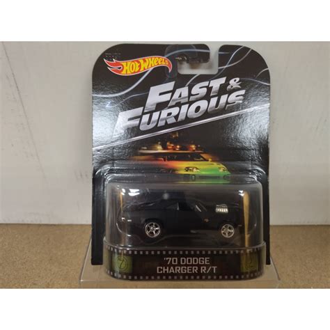 DODGE CHARGER 1970 R T FAST FURIOUS 1 64 HOT WHEELS PREMIUM BCN