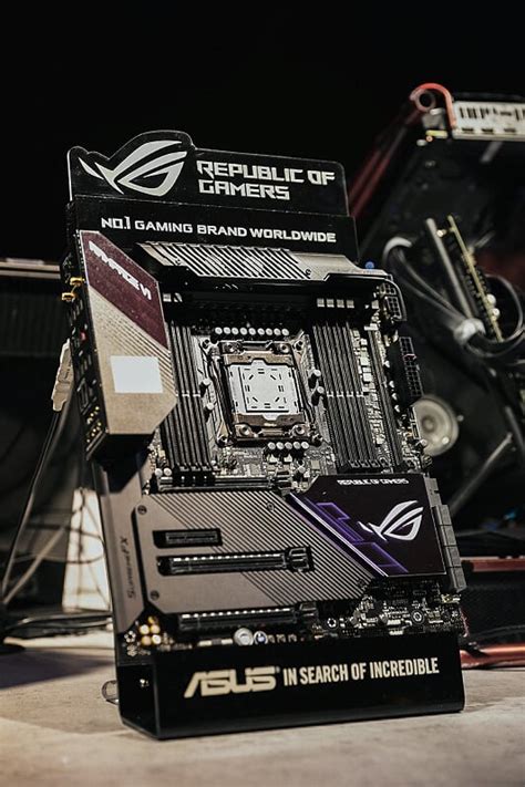 Rog Rampage Vi Extreme Encore Es Presentado Para Cpus Intel Core X