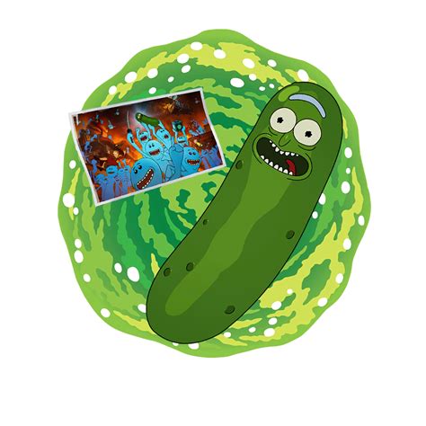 Pickle Rick - Fortnite Backpack - Fortnite.GG