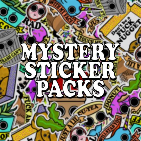 Mystery Sticker Pack Rainy Day Renegade