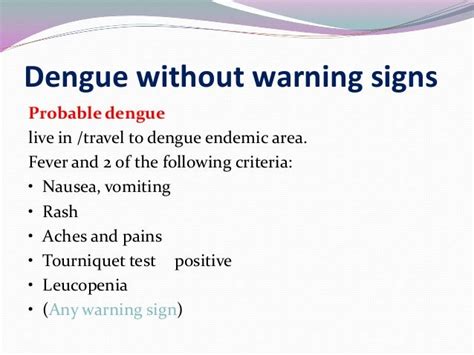 Dengue Guideline 082012 Grade Dhf Dengue Indonesia