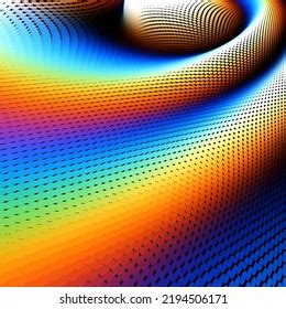 Rainbow Abstract 3d Background Modern 3d Stock Illustration 2194506171 ...