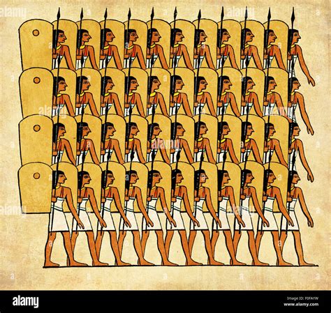 Ancient Egypt Soldiers Hi Res Stock Photography And Images Alamy