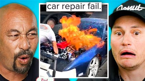 Real Mechanic Reacts To Catastrophic Engine Failures Youtube