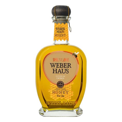 Licor Fino Weber Haus Honey Mel 700ml Cachaça Carioca