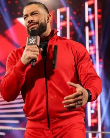 WWE 2022 Roman Reigns Red Tracksuit California Outfits