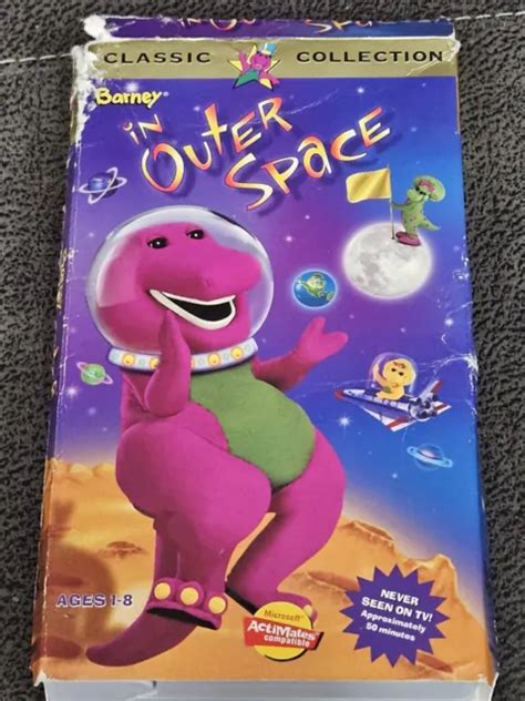 BARNEYS IN OUTER Space VHS Video Tape Classic Collection Sing RARE