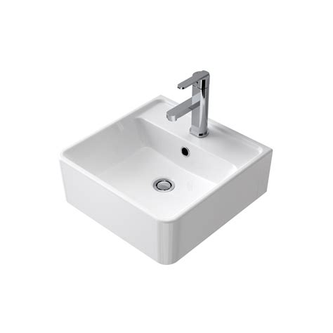 Caroma Carboni Ii Wall Basin White 1th