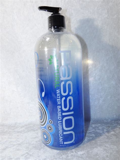 Passion Natural Water Based Lubricant 34 Oz Lube Xl Bottle Ebay