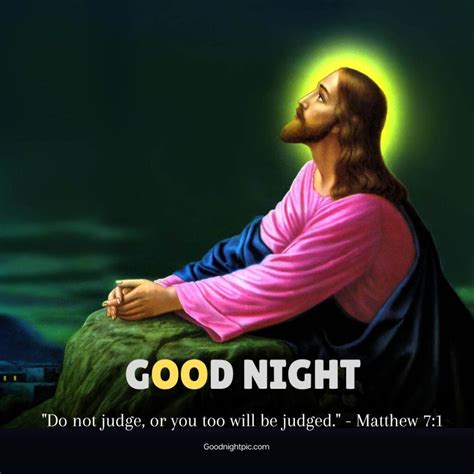 100+ Good Night Jesus Images to End Your Day with Faith - Morning Pic