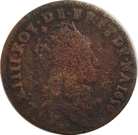 LOUIS XIV 1643 1715 LIARD DE FRANCE 1656 B Pont De L Arche TB