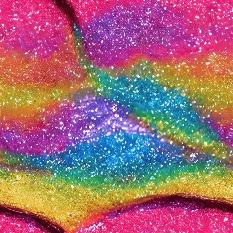 Macro Photo of Rainbow Glitter · Creative Fabrica