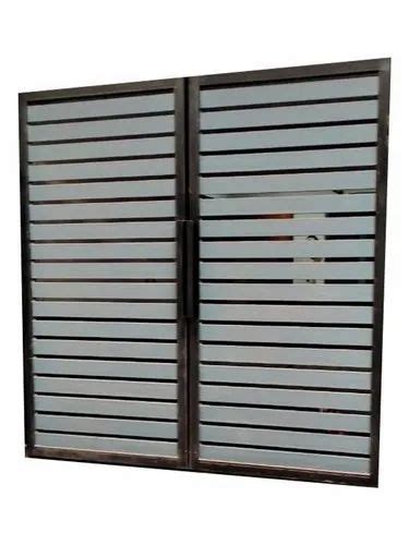 Powder Coated Stainless Steel Main Door For Home At Rs 1000 Sq Ft In