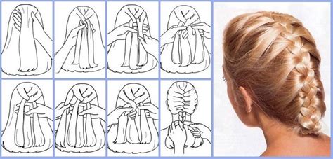 French Braid Step By Step With Pictures And Detailed Instructions Top