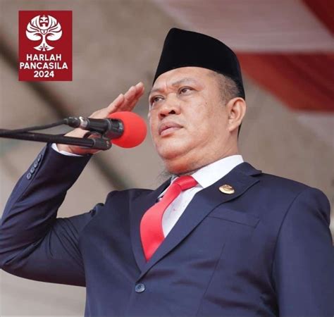 Bupati Konut H Ruksamin Jadi Irup Peringatan Hari Lahir Pancasila