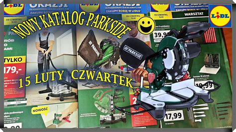 Nowy Katalog Parkside Uko Nica Laser Krzy Owy Narz Dzia Do