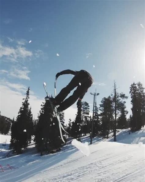 Guy Shows Off Multiple Tricks And Stunts On Ski Slope Jukin Licensing