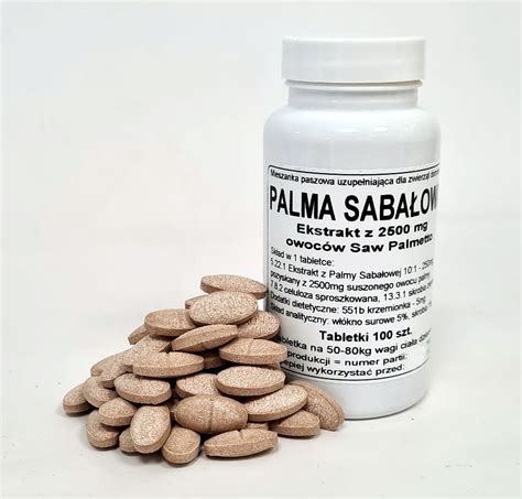 Palma Sabałowa ekstrakt 250 mg 2500mg tabletki Podkowa