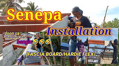 Senepa Installation Fascia Board Youtube