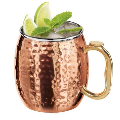 Oggi Hammered Copper SS Moscow Mule Mug 18 Oz Frys Food Stores