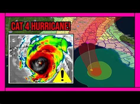 Breaking Catastrophic Category Hurricane Idalia Live Landfall