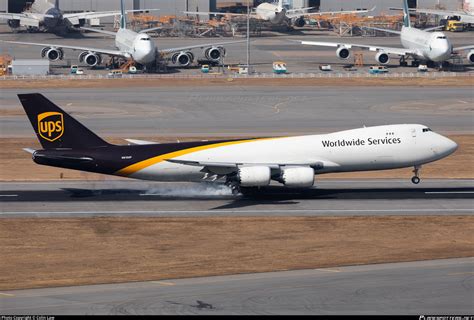 N612UP United Parcel Service UPS Boeing 747 8F Photo By Colin Law