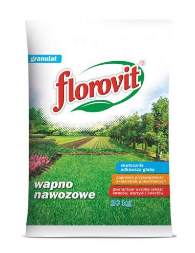 Wapno Nawozowe Granulowane 20 Kg Florovit Ogrodoholicy Pl