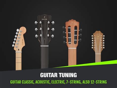 List Of Guitar Tunings Guitar Tuner Guitar Tunio