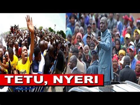 See Why President Ruto Was Forced To End His Rally Abruptly While In