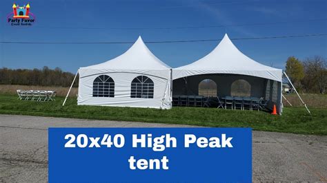 X High Peak Tent Setup Youtube