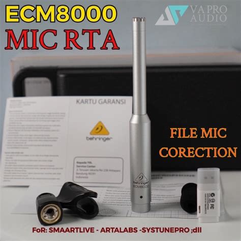 Jual Behringer Ecm Mic Rta Condenser Measurement Lengkap File