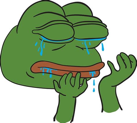 Pepe The Frog Sad  Blageusdown