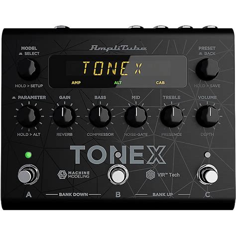 IK Multimedia TONEX Modeling And Distortion Effects Pedal Reverb